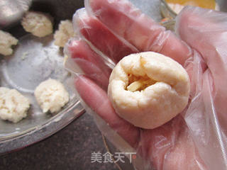 爆浆芝士豆渣球的做法步骤:14