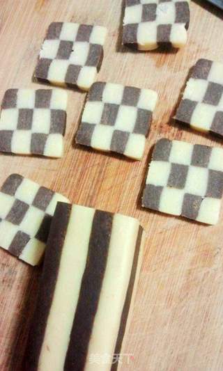 棋格饼干的做法步骤:10