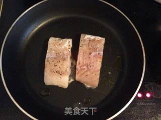 挪威家常菜——香煎鳕鱼配土豆泥的做法步骤:9