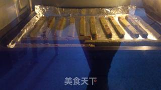 蔓越莓抹茶脆棒的做法步骤:11