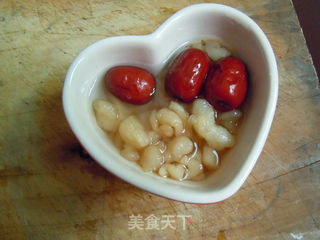 【牛奶雪蛤膏】的做法步骤:3
