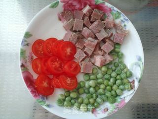 牛肉番茄吐司披萨的做法步骤:2