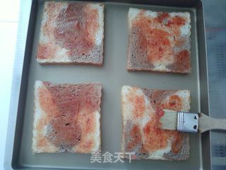 牛肉番茄吐司披萨的做法步骤:5