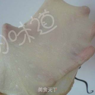 黄油面包卷的做法步骤:4