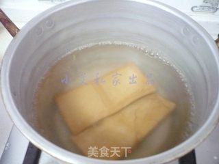 香椿拌豆干的做法步骤:3