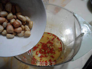 枸杞花生玉米糊的做法步骤:3
