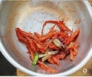 辣拌明太鱼丝的做法步骤:9