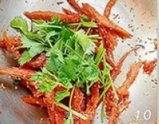 辣拌明太鱼丝的做法步骤:10