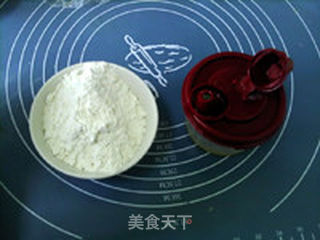 鲜花玫瑰饼的做法步骤:6