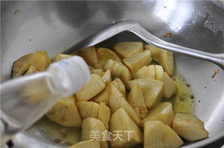 豆酱油焖笋的做法步骤:5
