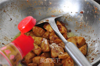 豆酱油焖笋的做法步骤:8