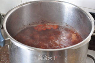 四米五豆六果粥的做法步骤:11