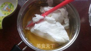 八寸南瓜戚风的做法步骤:13