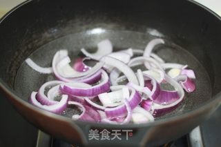 洋葱炒猪肝的做法步骤:3