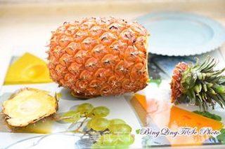 原汁机食谱 - 菠萝香瓜陈皮饮料的做法步骤:2