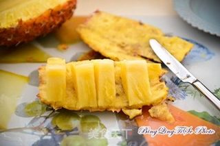 原汁机食谱 - 菠萝香瓜陈皮饮料的做法步骤:7