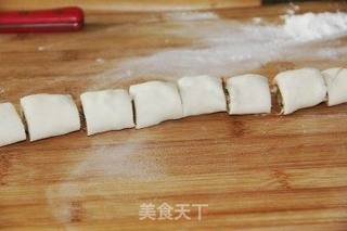肉末花卷的做法步骤:9