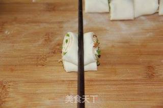 肉末花卷的做法步骤:11