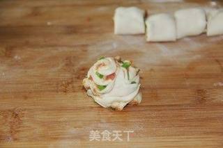 肉末花卷的做法步骤:13