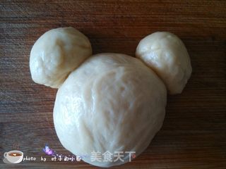 小熊面包的做法步骤:8