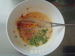 什锦煎蛋饼的做法步骤:6