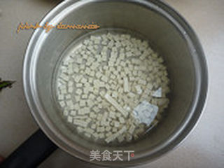 香椿豆腐的做法步骤:3
