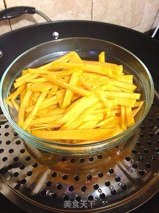 ”胃“他煮一碗暖心养胃的南瓜粥的做法步骤:4