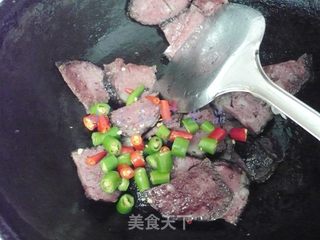 香辣血粑豆腐的做法步骤:8
