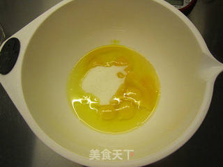 焦糖菠萝翻转蛋糕的做法步骤:8