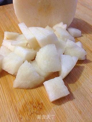 蜜梨绿茶的做法步骤:2