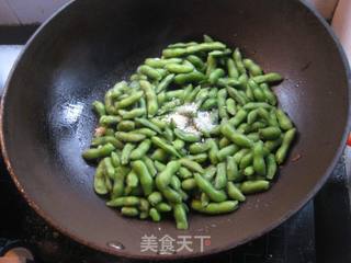 炒毛豆的做法步骤:6