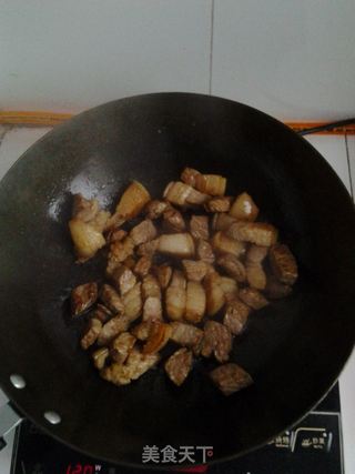 雪菜烧肉的做法步骤:2