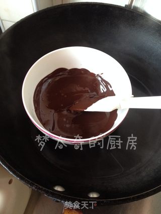 巧克力杏仁曲奇的做法步骤:3