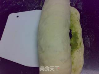 三色果干吐司的做法步骤:11