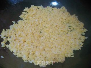 金包银炒饭的做法步骤：3