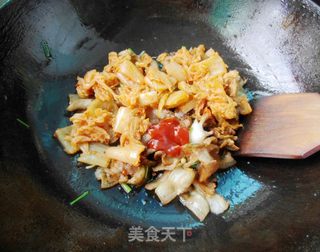 辣白菜炒五花肉--超级下饭菜的做法步骤：7