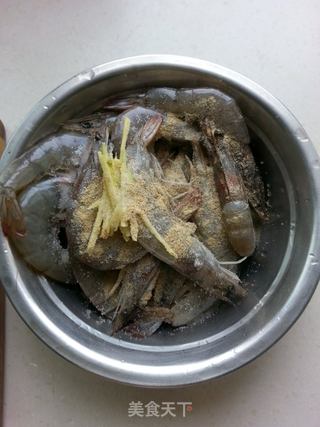 茄汁大虾的做法步骤：2