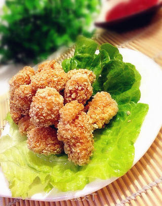 简易版自制鸡米花的做法步骤:9