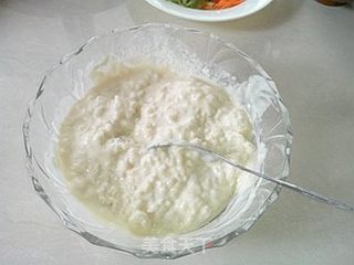 蔬菜米饭饼的做法步骤:5