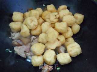 油炸豆腐的变身---豆腐干炒肉片的做法步骤：6