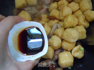 油炸豆腐的变身---豆腐干炒肉片的做法步骤:8