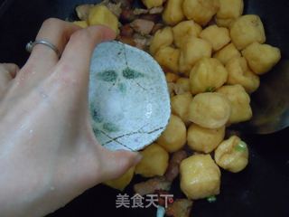 油炸豆腐的变身---豆腐干炒肉片的做法步骤:9
