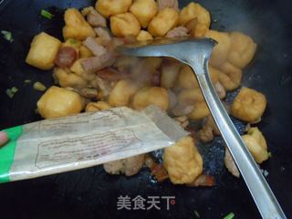 油炸豆腐的变身---豆腐干炒肉片的做法步骤:10
