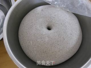 黑芝麻蜂蜜土司的做法步骤:5