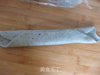 黑芝麻蜂蜜土司的做法步骤:9