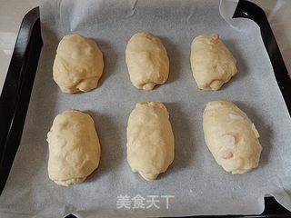 长帝3.5版烤箱试用:洋葱火腿肠面包的做法步骤:14