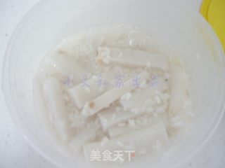 醪糟醉山药的做法步骤:5
