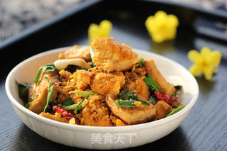 鱼籽烧豆腐的做法步骤:13