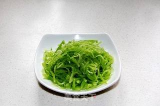 葱油莴笋的做法步骤:4