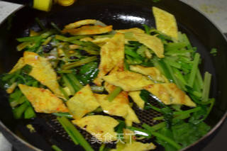 风味油豆豉炒鸡蛋的做法步骤:15